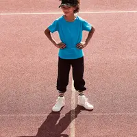 Blue children's t-shirt in combed cotton Fruit of the Loom