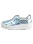 Next Slip-on obuv  strieborná