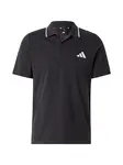 ADIDAS SPORTSWEAR Funkčné tričko 'Essentials'  čierna / biela