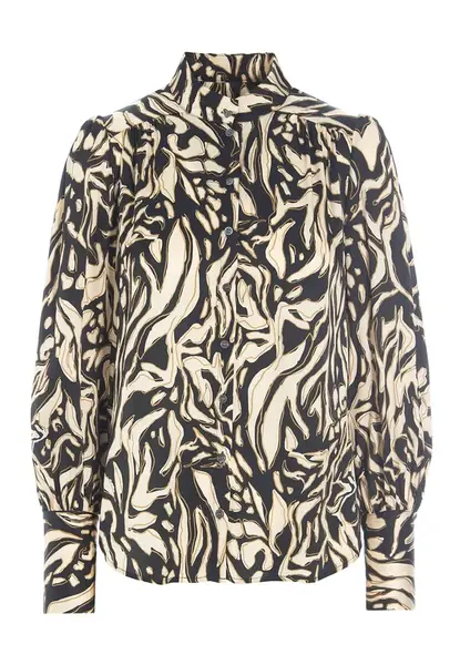 Dea Kudibal Blúzka 'Keiladea '  nebielená / zlatá / čierna