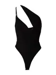 Misspap Košeľové body  čierna