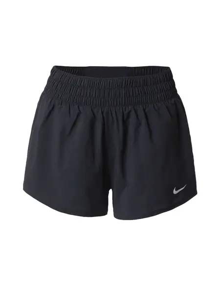 NIKE Športové nohavice 'ONE'  čierna / biela