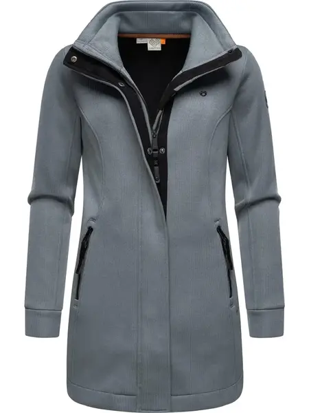 Ragwear Tepláková bunda 'Letrice'  sivá / čierna