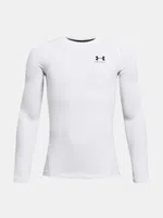 Chlapecké tričko Under Armour UA CG Armour LS-WHT - Kluci
