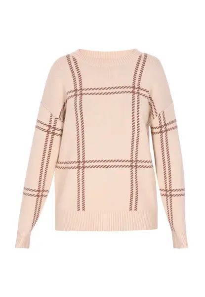 usha BLUE LABEL Sveter  telová / hnedá