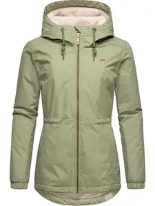 Ragwear Zimná parka 'Dankka'  zelená