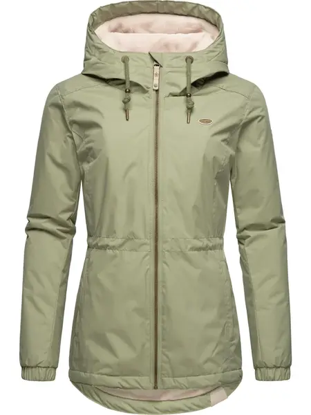 Ragwear Zimná parka 'Dankka'  zelená