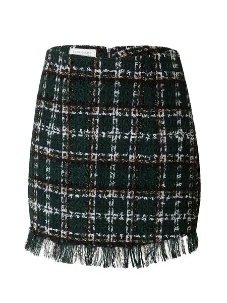 Guido Maria Kretschmer Women Sukňa 'Luciana'  žltá / petrolejová / smaragdová / biela