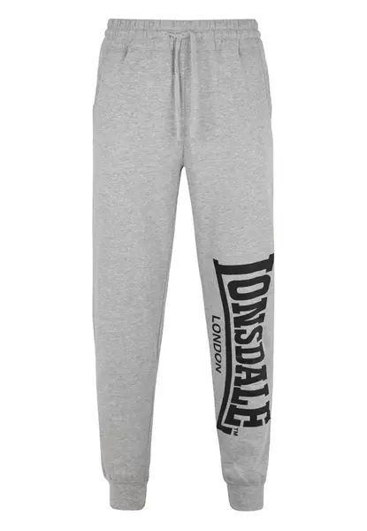 LONSDALE Nohavice  sivá melírovaná