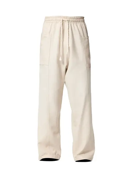 VAMOS CLO Nohavice  šedobiela