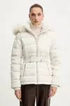 Péřová bunda Morgan béžová barva, zimní, GAMONI