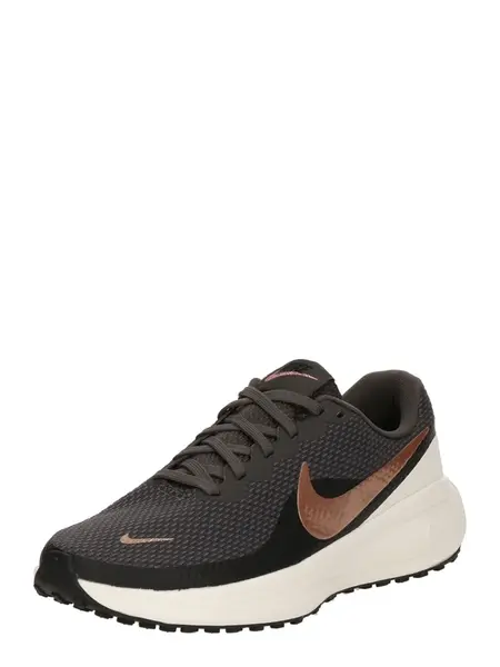 NIKE Bežecká obuv 'Revolution 8'  hnedá / farby bahna / čierna