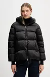 Péřová bunda Hetrego ARINA černá barva, zimní, oversize, 8P600