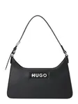 HUGO Kabelka na rameno 'Mel 2.0'  čierna / strieborná