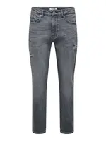 Only & Sons Džínsy 'ONSWEFT'  sivý denim