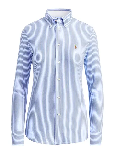 Polo Ralph Lauren Blúzka 'Heidi'  modrá / biela