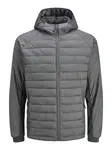 JACK & JONES Prechodná bunda 'JJESTATE'  sivá