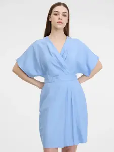 Orsay Světle modré dámské šaty - Dámské