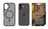 Zadní kryt Tactical MagForce Hyperstealth Sika pro Apple iPhone 16, asphalt