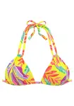 s.Oliver Bikinový top  žltá / zmiešané farby