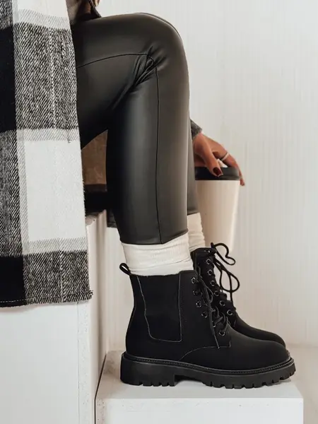 Botki damskie GRIPWAY czarne Dstreet