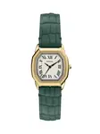 FOSSIL Analógové hodinky 'HARLOW'  zlatá / zelená / čierna / biela