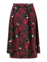 Guido Maria Kretschmer Women Sukňa 'Paulina'  tmavozelená / tmavočervená / čierna / biela