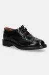 Kožené poltopánky Tommy Hilfiger BROGUE LEATHER CUT-OUT SHOE