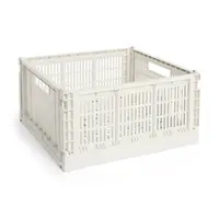 Úložný box HAY Colour Crate L/18,5 x 34,5 x 53 cm bílá barva