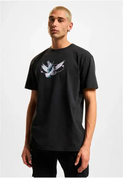 Vive la Liberte Oversize Tee black acid washed