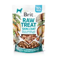 Brit Care Dog RAW TREAT Skin & Coat Freeze-dried treat and topper Fish & Chicken 40 g