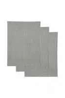 Kuchyňský hadřík House Doctor HDCook 55 x 75 cm 3-pack černá barva