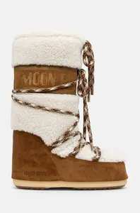 Semišové sněhule Moon Boot MB ICON SHEARLING