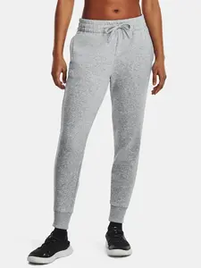 Svetlosivé tepláky Under Armour UA Rival Fleece Jogger