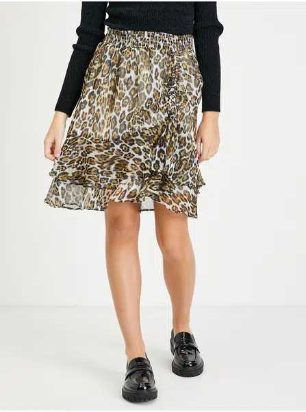 Dámska sukňa Guess Leopard