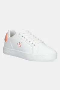 Calvin Klein Jeans  Kožené tenisky  CLASSIC CUPSOLE RU PATCH LTH WN
