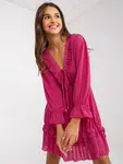 Dress-TW-SK-BI-0761.92-fuchsia