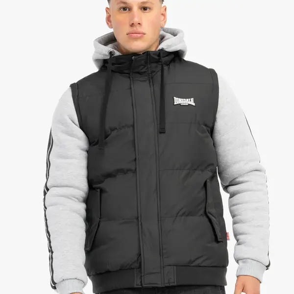 Lonsdale Men's hooded jacket regular fit