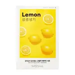 Missha Plátýnková maska s výtažkem z citronu Lemon (Airy Fit Sheet Mask) 19 g