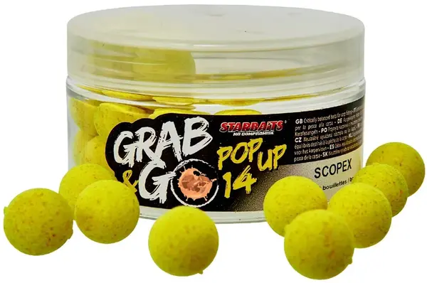 Starbaits pop up g&g global scopex 20 g 14 mm