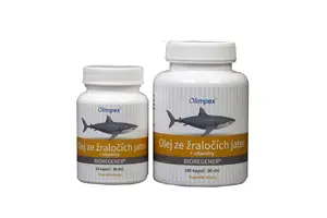 Olimpex s. r. o. Olej ze žraločích jater 180 kapslí + 60 kapslí