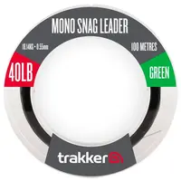 Trakker šokový vlasec snag leader green 100 m - 0,65 mm 27,2 kg 60 lb