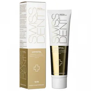 Swissdent Regenerační zubní krém s bělicím efektem Crystal (Repair & Whitening Toothcream) 100 ml