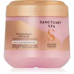 Sanctuary Spa Lily & Rose Collection pečující tělový peeling s vůní květin 300 g