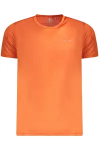 Pánske oranžové tričko s krátkym rukávom