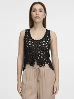 Orsay Black women's crochet top - Women's