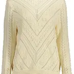 Dámsky biely sveter KOCCA