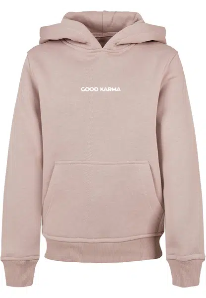 Children's sweatshirt Karma Butterfly Basic powder pink