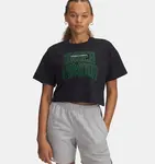 Women's T-shirt Under Armour W Varsity Mix HW SS Crop