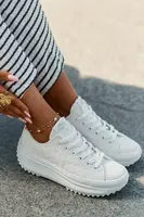 Dámske Tenisky S Vyšívaním Na Platforme Lee Cooper